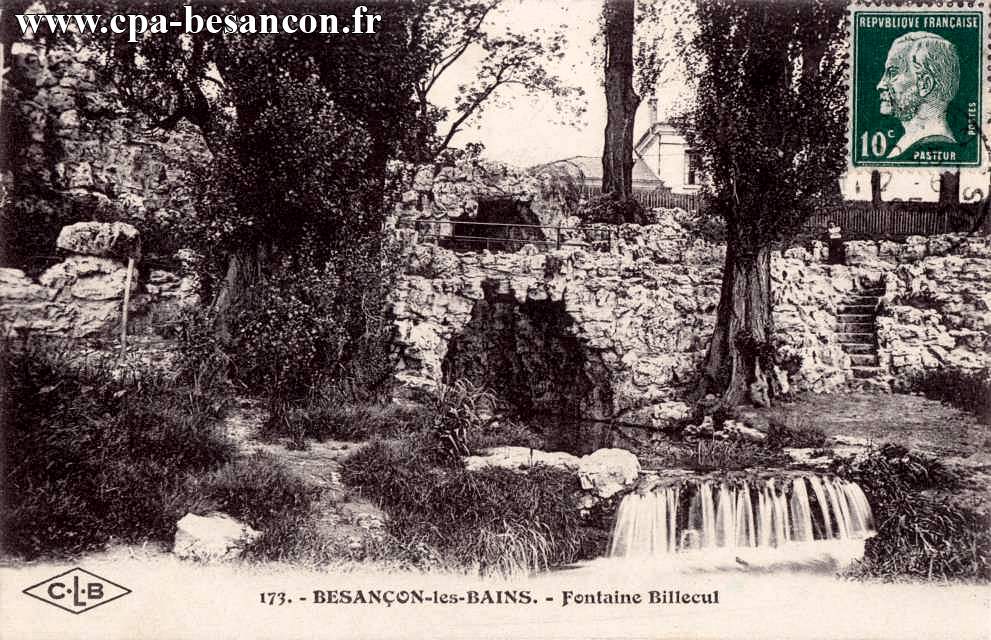 173 - BESANÇON - Fontaine Billecul